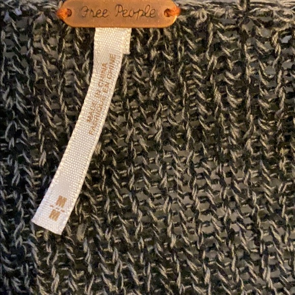 Knit Free People Cardigan W/ Knit Lace - Picture 2 of 3